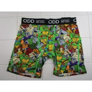 ODD Sox TMNT Teenage Mutant Ninja Turtles AO Men's Size Medium Boxer Briefs